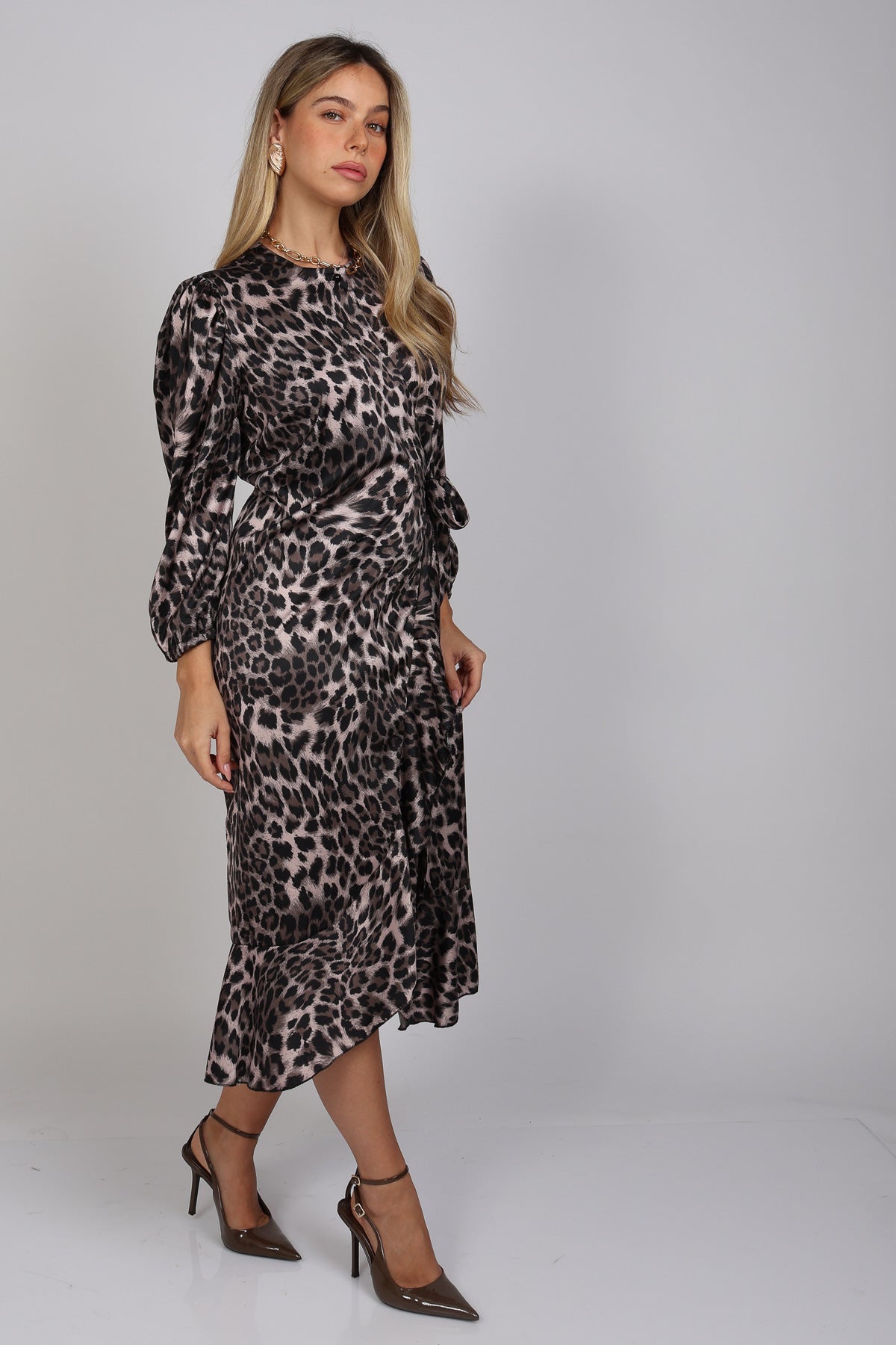 שמלת נמר קשירה